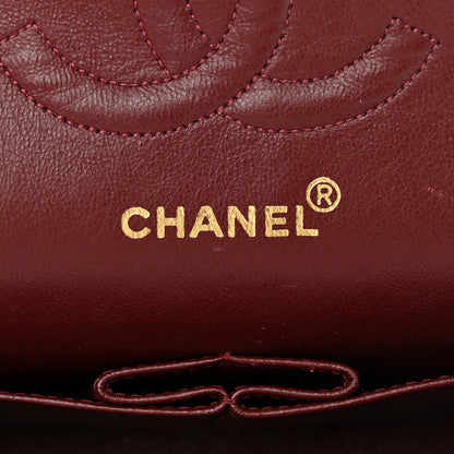 Chanel Lambskin Quilted Medium Double Flap Black 5 of 9