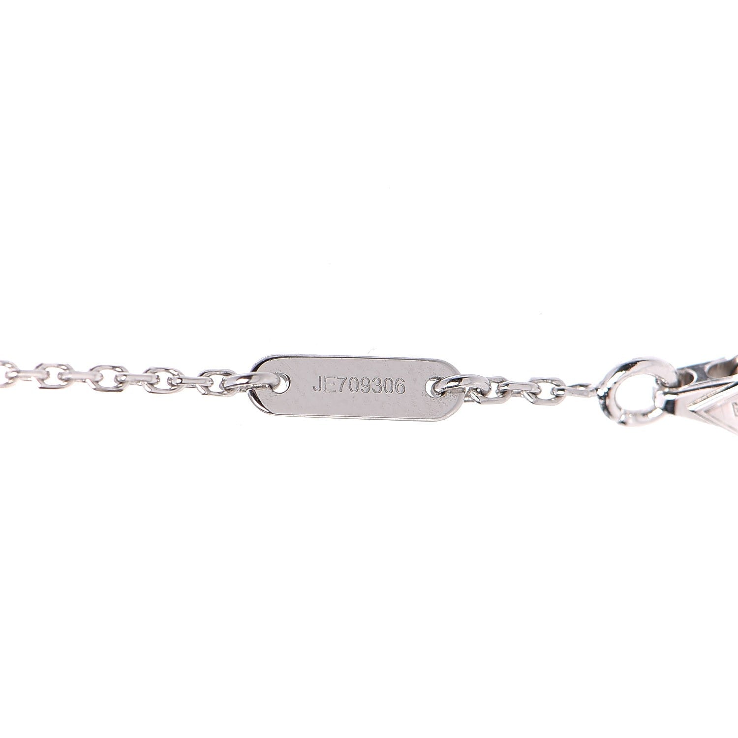 Van Cleef & Arpels 18K White Gold Turquoise Sweet Alhambra Butterfly Bracelet 4 of 6
