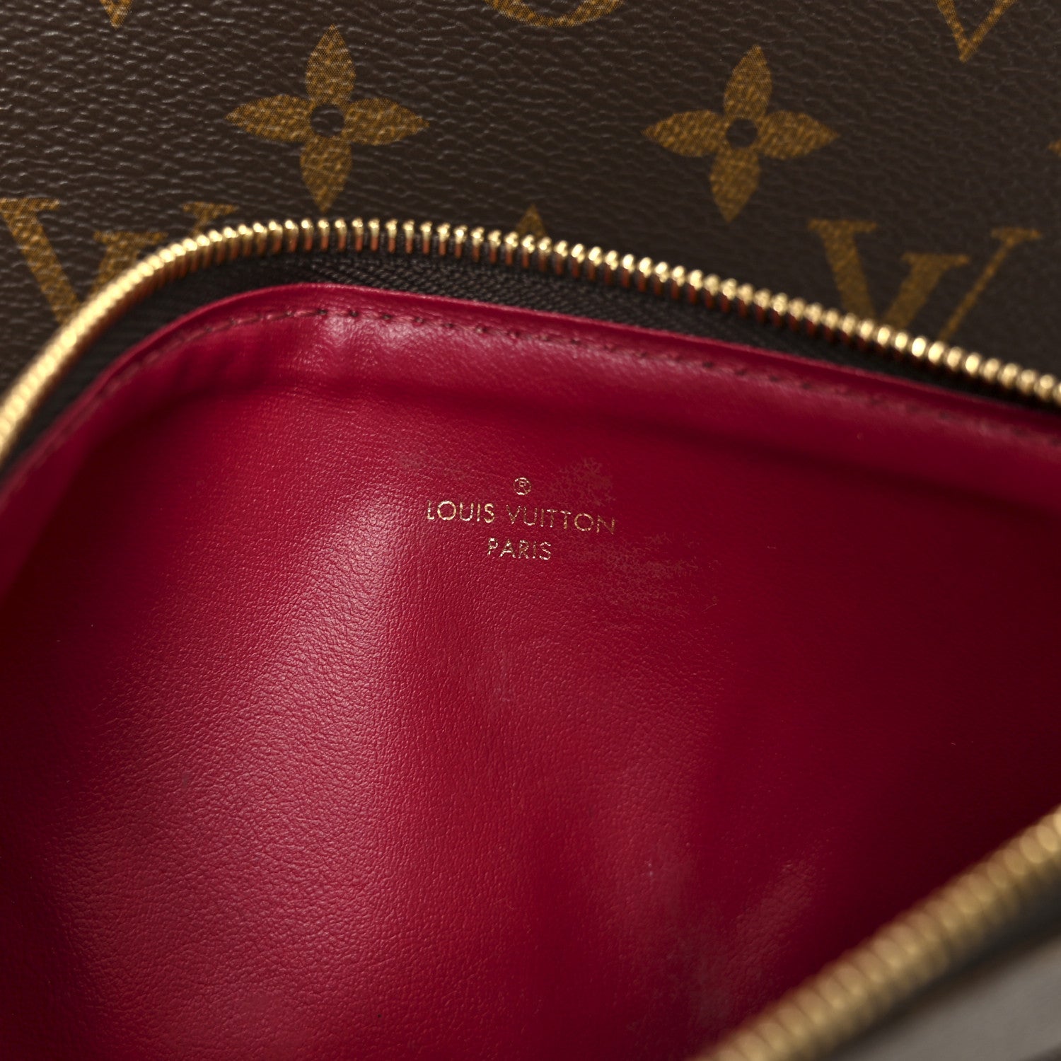 Louis Vuitton Monogram Pochette Felicie Chain Wallet Fuchsia 12 of 15