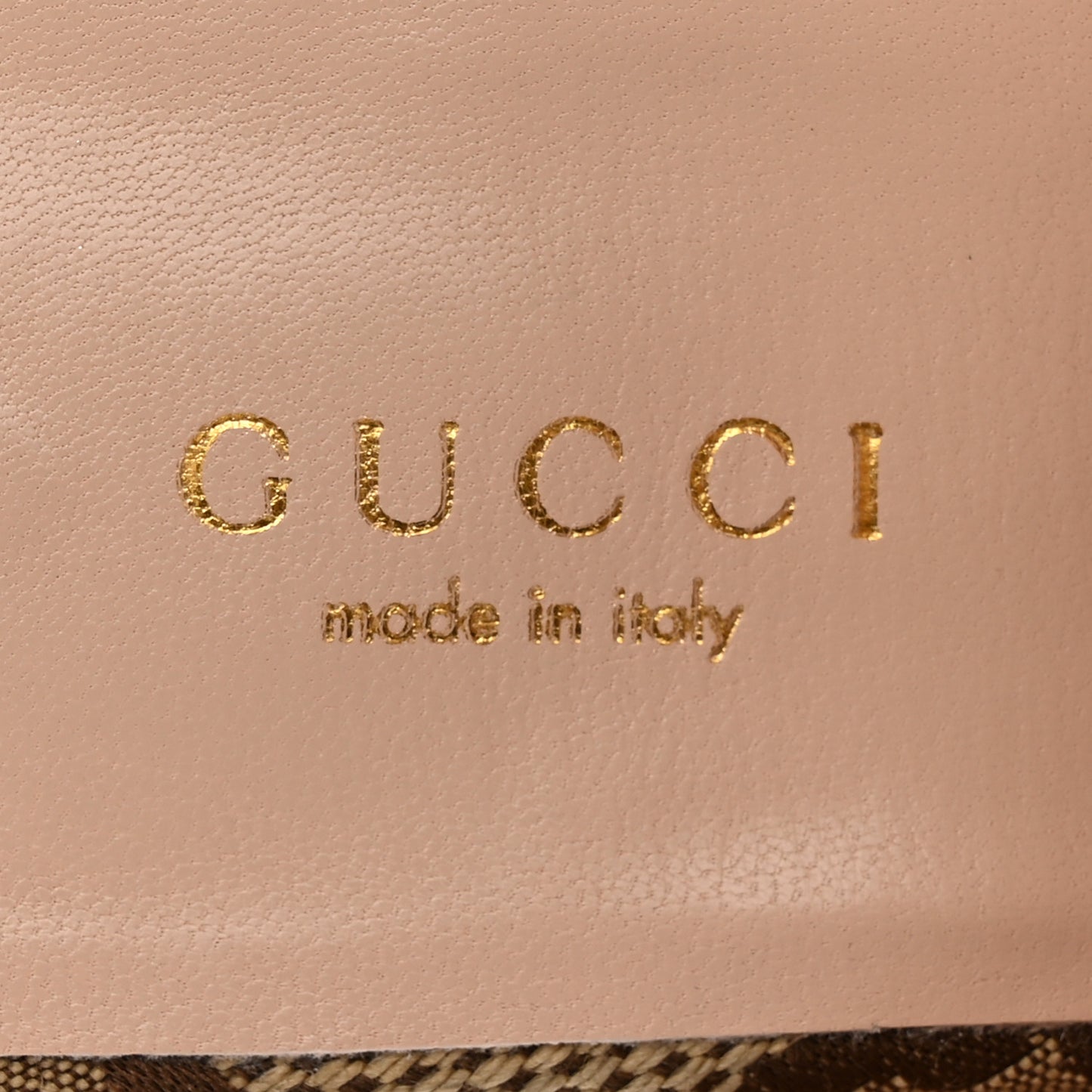 Monogram Jumbo GG Malaga Kid Womens Princetown Slippers 38 Camel Ebony New Acero Beige