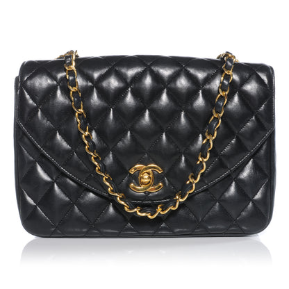 Chanel Lambskin Small Single Flap Black 1 of 8