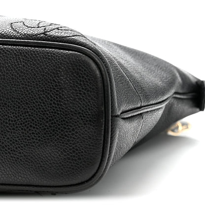 Chanel Caviar Triple CC Shoulder Bag Black 11 of 12