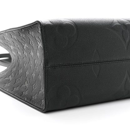 Louis Vuitton Empreinte Monogram Giant Onthego MM Black 8 of 10