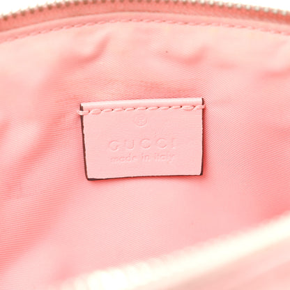 Gucci Calfskin Matelasse GG Marmont Pouch Cosmetic Case Wild Rose 6 of 11