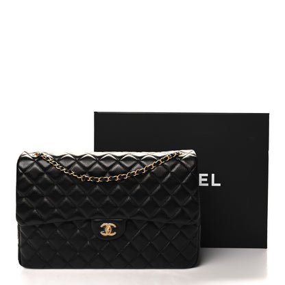 Chanel Caviar Quilted XXL Travel Flap Bag Black 11 of 11