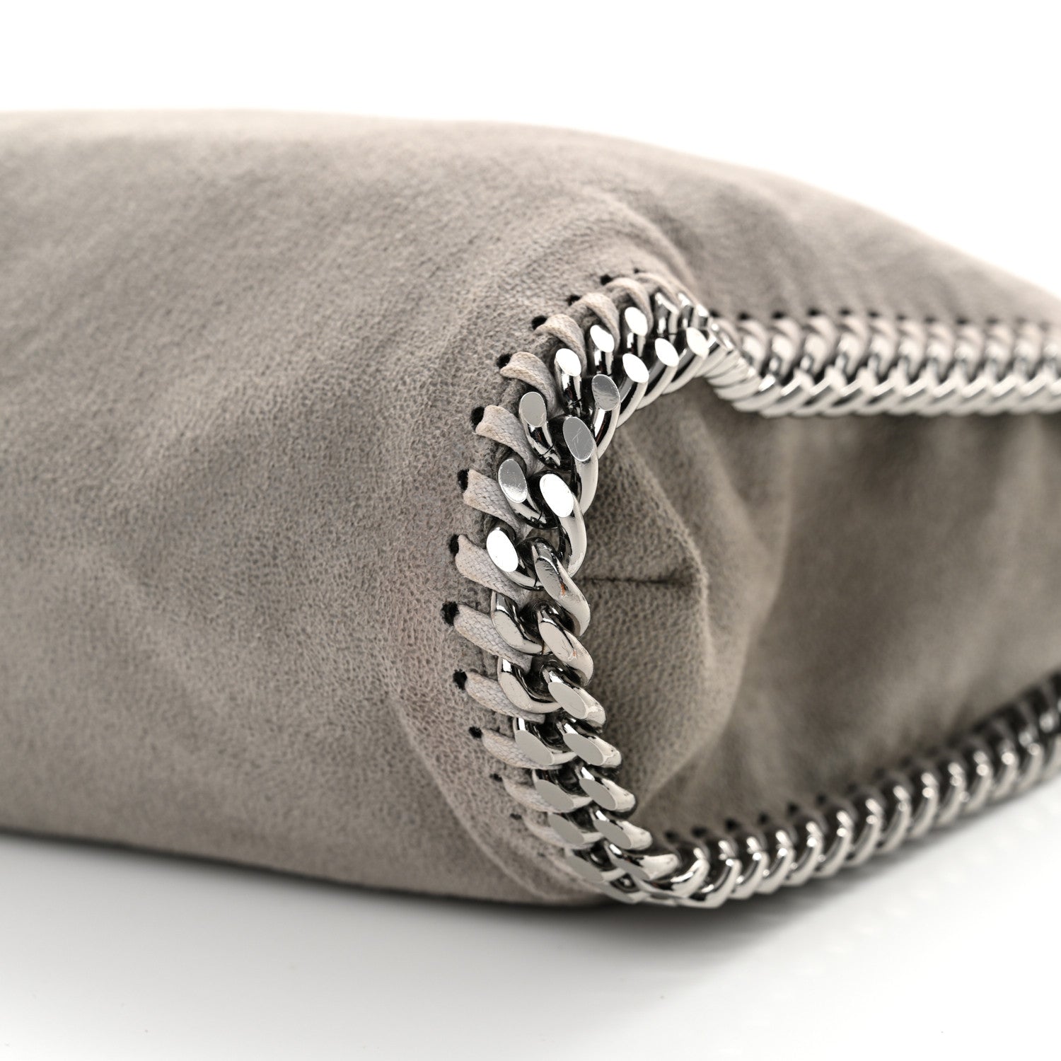 Stella McCartney Shaggy Deer Falabella Fold Over Tote Grey 11 of 13