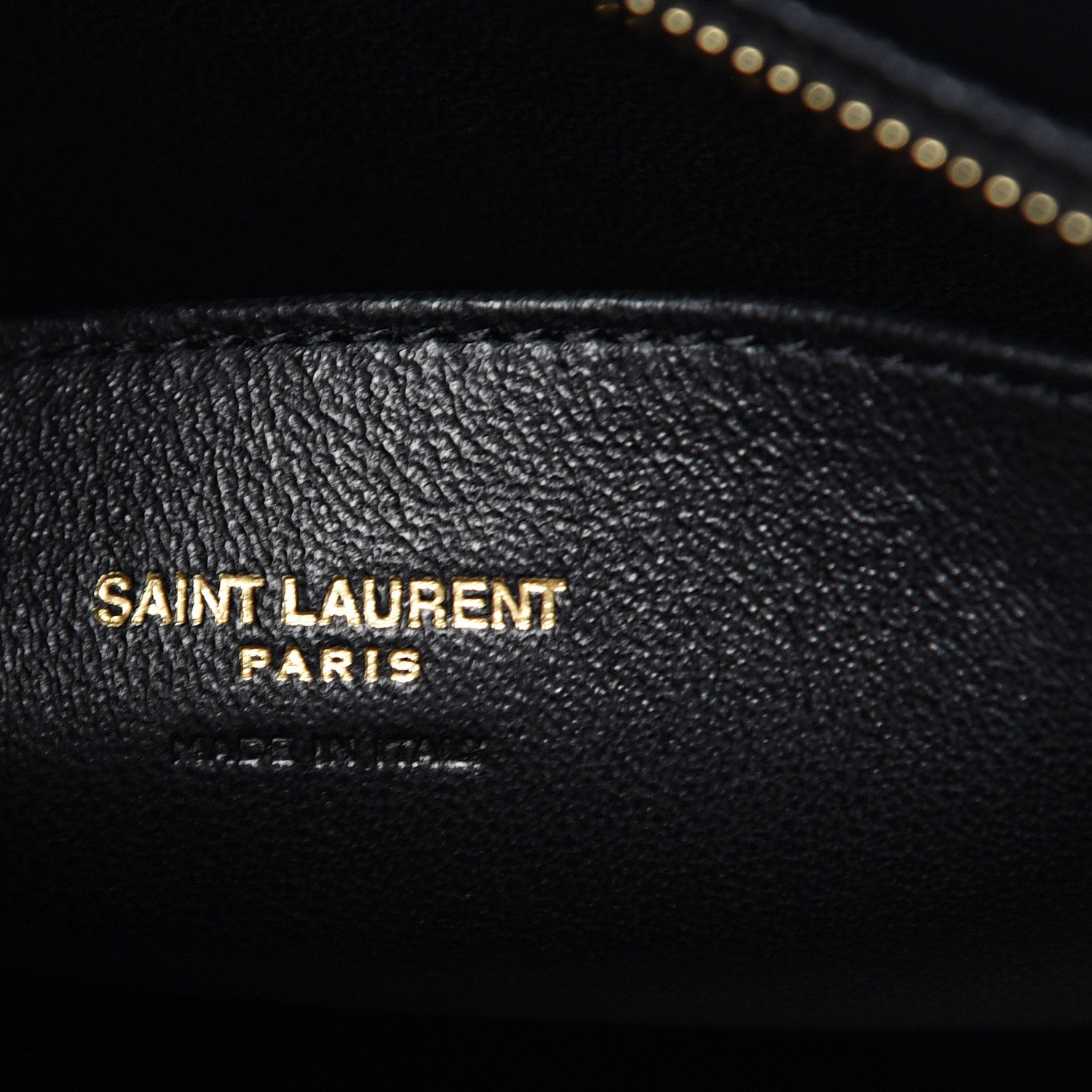 Saint Laurent Calfskin Baby Monogram Cabas Black 5 of 11