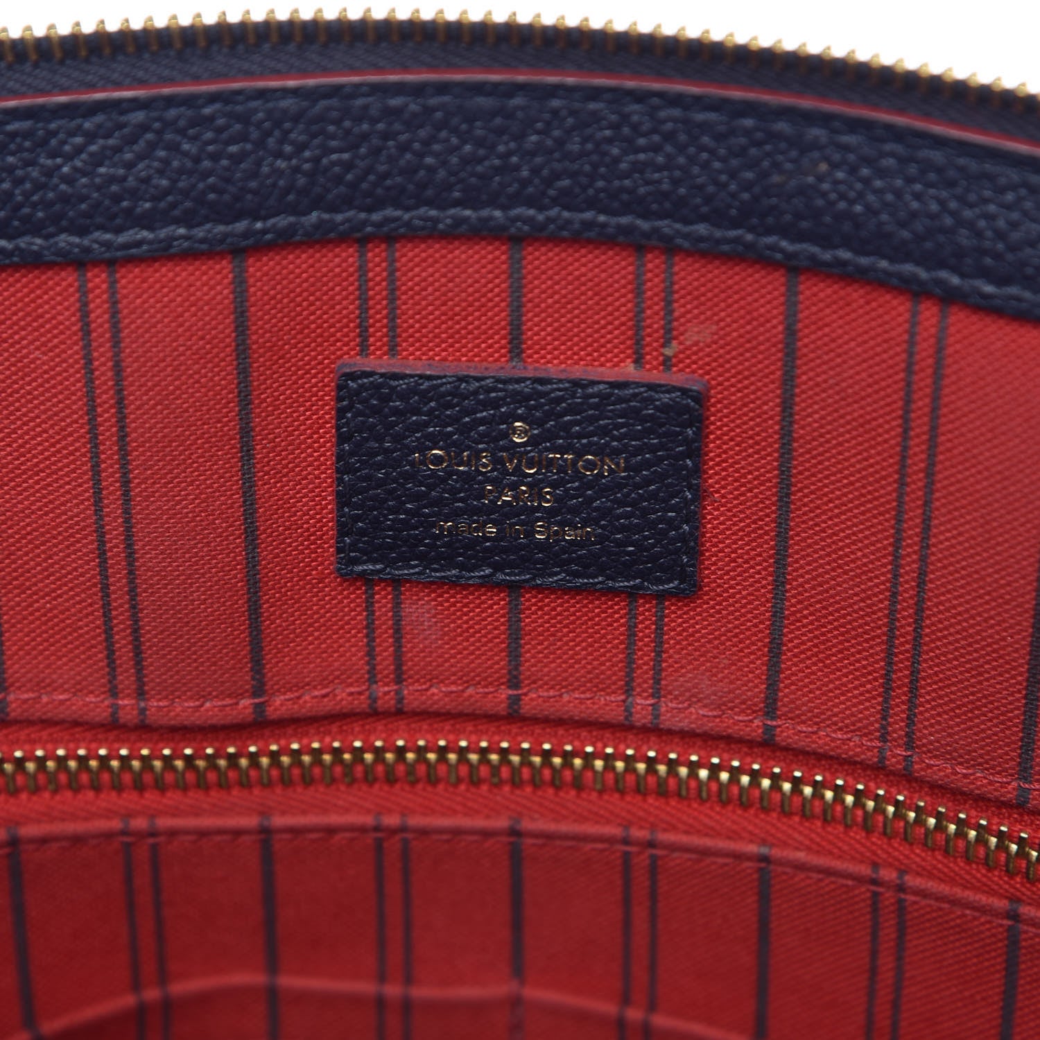 Louis Vuitton Empreinte Pont Neuf MM Marine Rouge 8 of 18