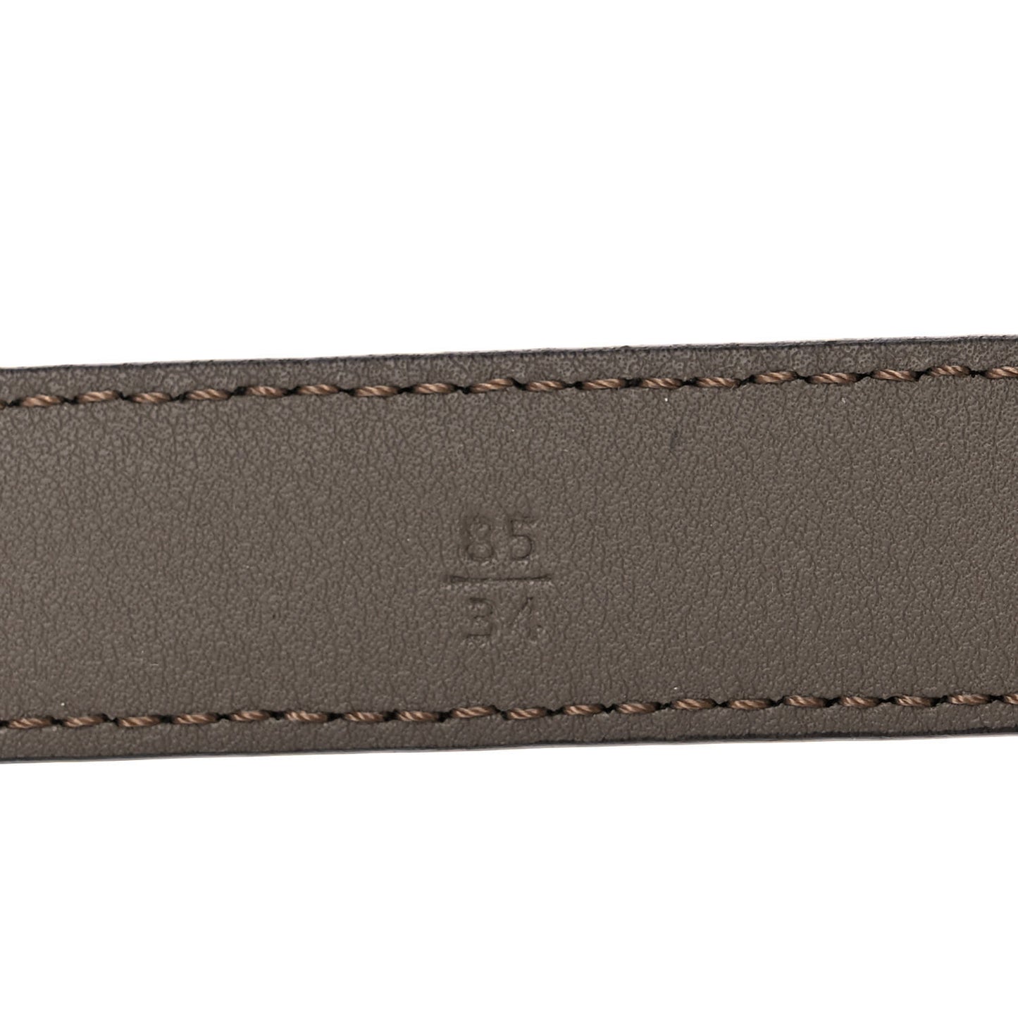 Vitello King FF 2CM Belt 85 34 Grey