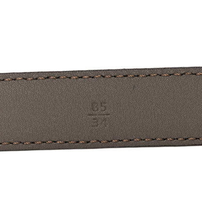 Fendi Vitello King FF 2CM Belt 85 34 Grey 5 of 8