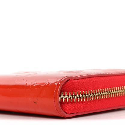 Louis Vuitton Vernis Zippy Wallet Freesia 8 of 8
