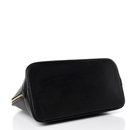 Louis Vuitton Epi Alma PM Black 4 of 15