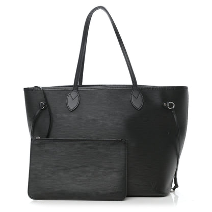 Louis Vuitton Epi Neverfull MM Black 8 of 8