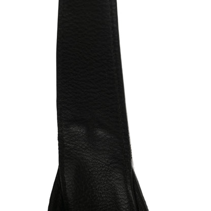 Prada Vitello Daino Medium Pocket Hobo Bag Black 12 of 17