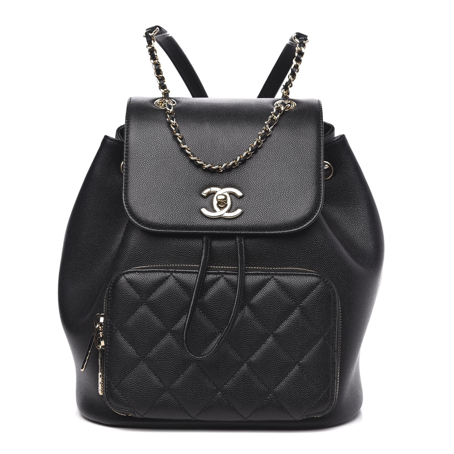 Chanel Caviar Quilted Business Affinity Backpack Black 1 of 8