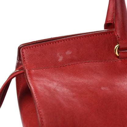 Saint Laurent Sheepskin Large Cabas ChYc Red 10 of 10