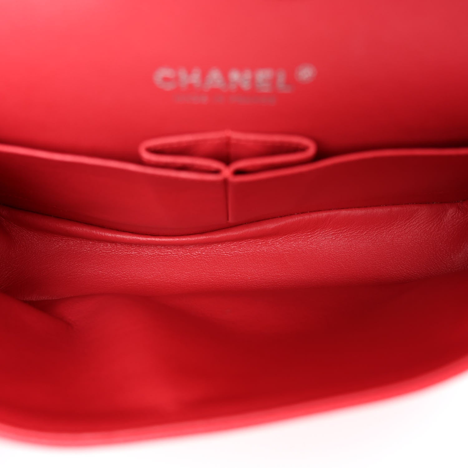 Chanel Caviar Quilted Medium Double Flap Red 5 of 10