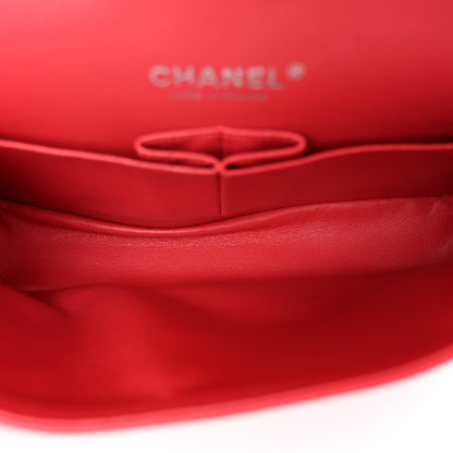 Chanel Caviar Quilted Medium Double Flap Red 5 of 10