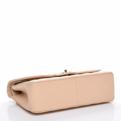 Chanel Caviar Quilted Jumbo Double Flap Beige Clair 4 of 7
