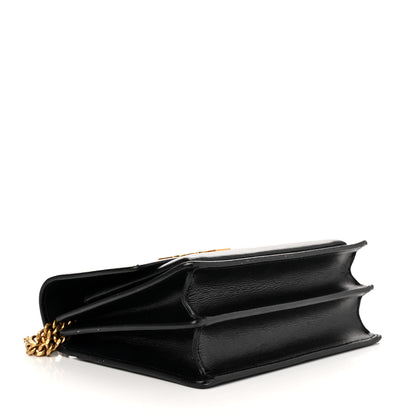 Saint Laurent Calfskin Medium Monogram Sunset Black 4 of 16