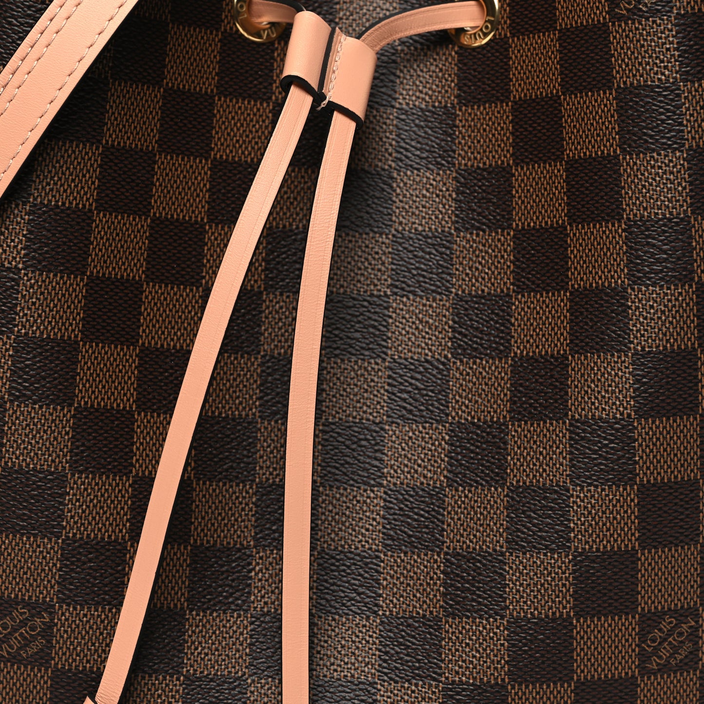 Damier Ebene Neonoe MM Venus Pink