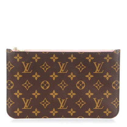 Louis Vuitton Monogram Neverfull MM GM Pochette Rose Ballerine 1 of 8