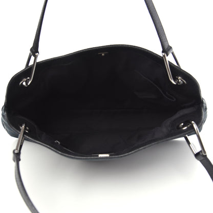 Gucci Monogram Medium Eclipse Shoulder Bag Black 5 of 9