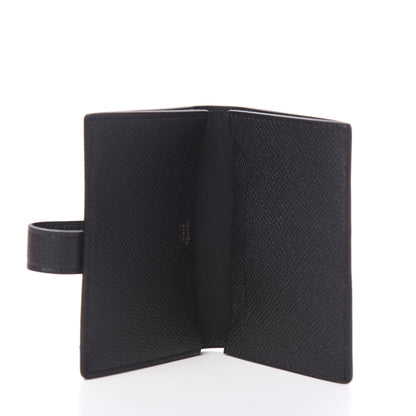 Hermes Epsom Bearn Card Holder Wallet Black 4 of 6