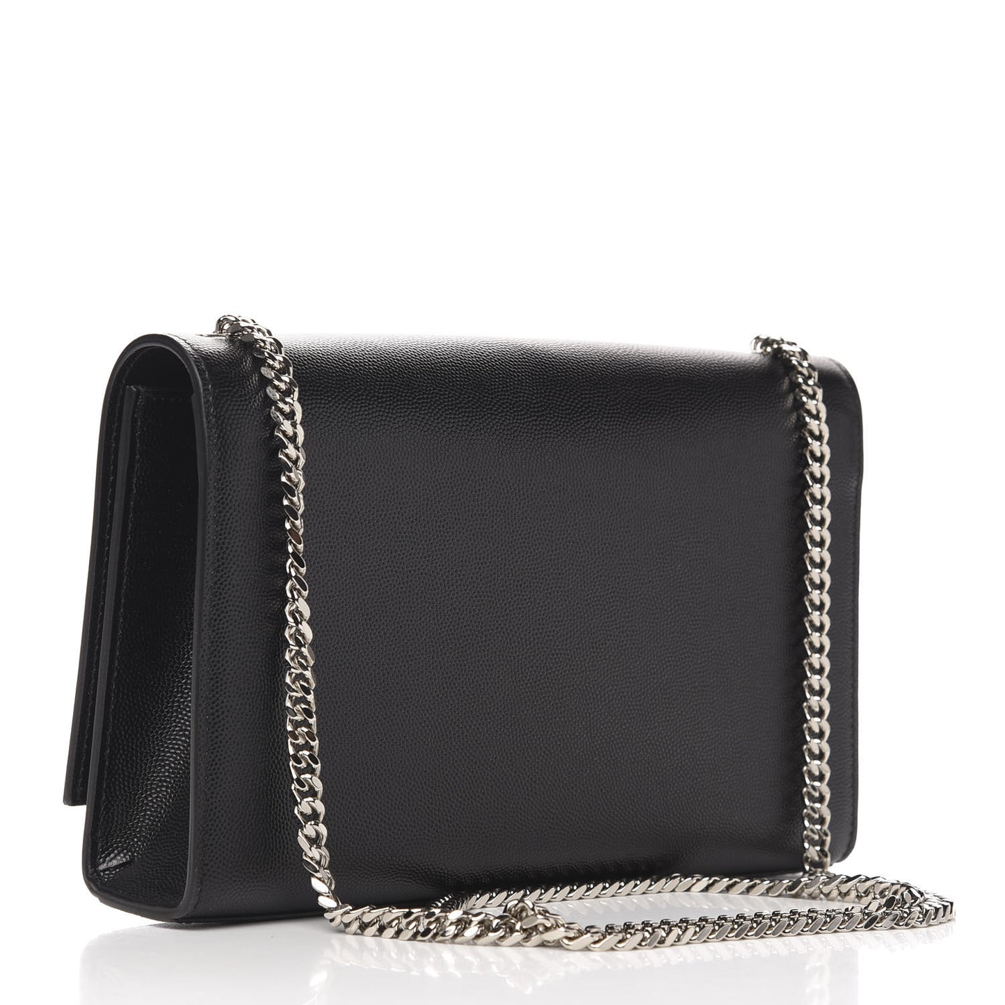 Grain De Poudre Medium Classic Monogram Kate Tassel Satchel Black