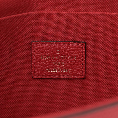 Louis Vuitton Empreinte Pochette Felicie Chain Wallet Scarlet 7 of 11