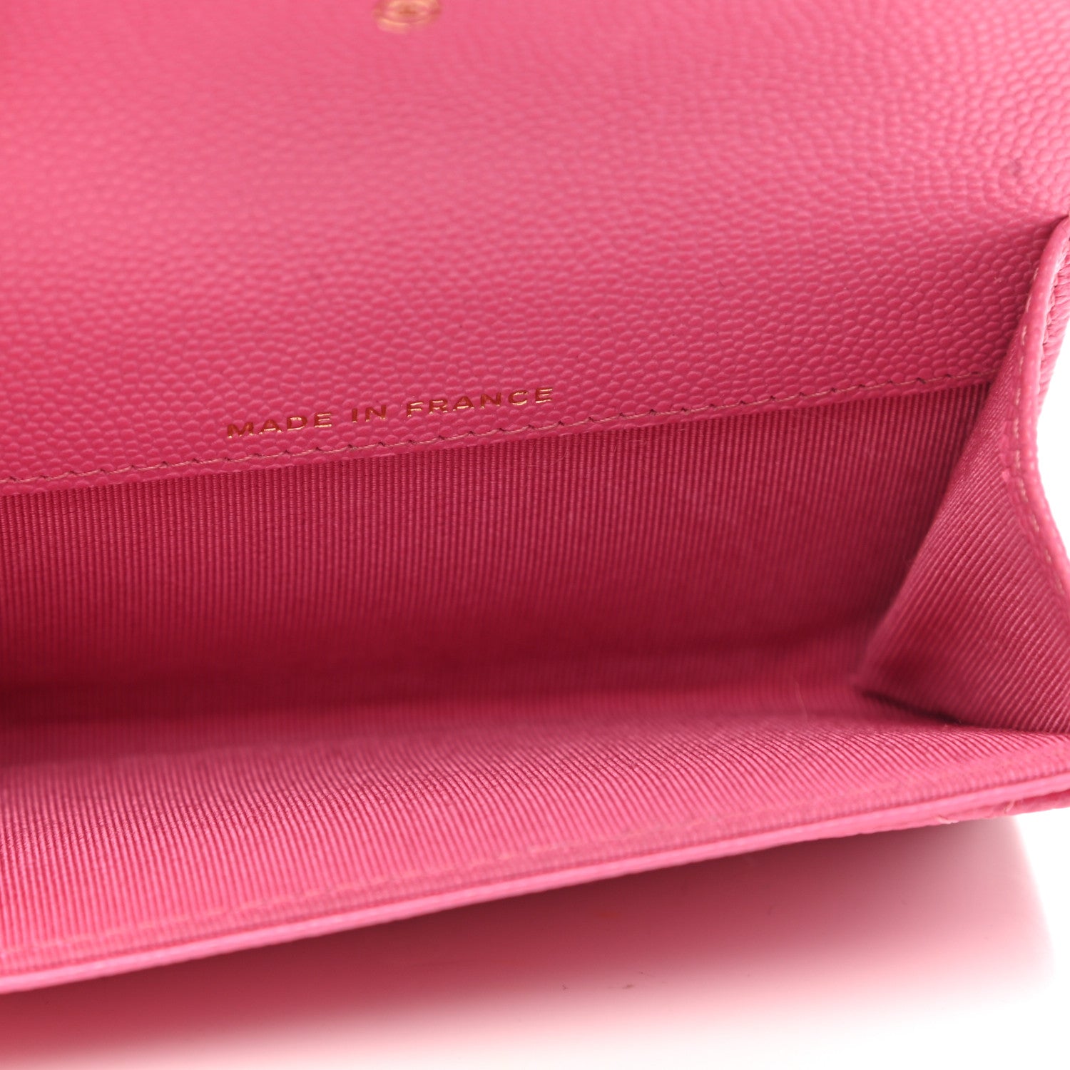 Chanel Caviar Quilted Flap Card Holder Pink 5 of 8