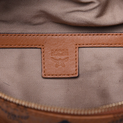 MCM Visetos Small Fusten Belt Bag Cognac 8 of 11