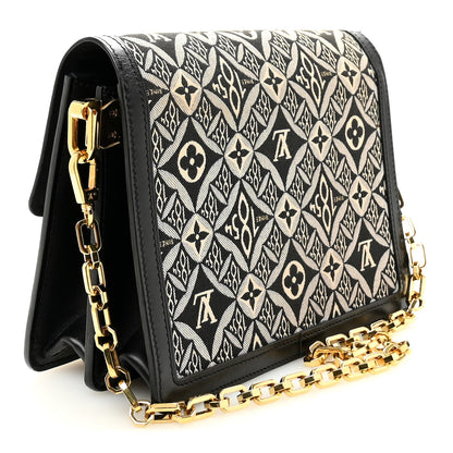 Louis Vuitton Jacquard Since 1854 Dauphine MM Grey 3 of 9