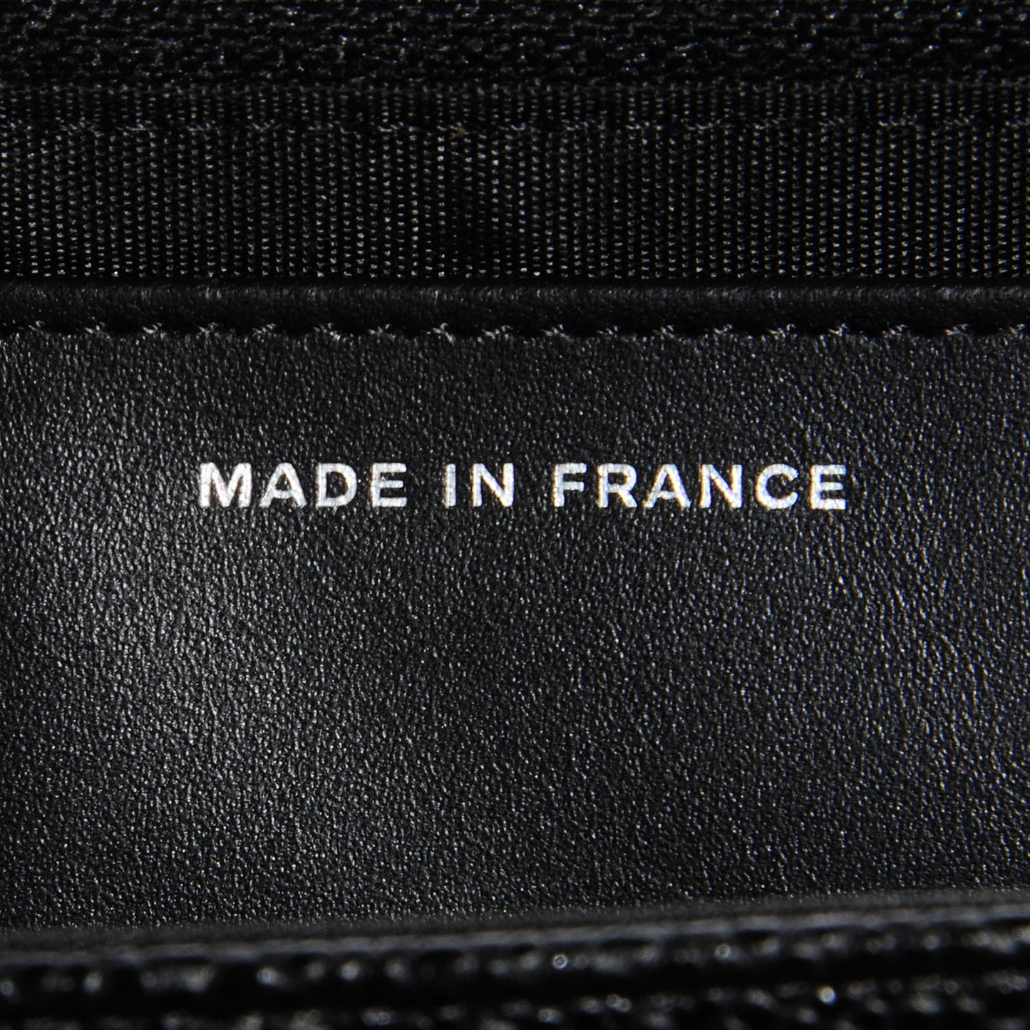 Caviar Half Moon Wallet On Chain WOC Black