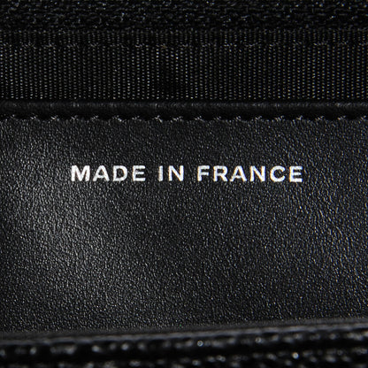 Chanel Caviar Half Moon Wallet On Chain WOC Black 7 of 9