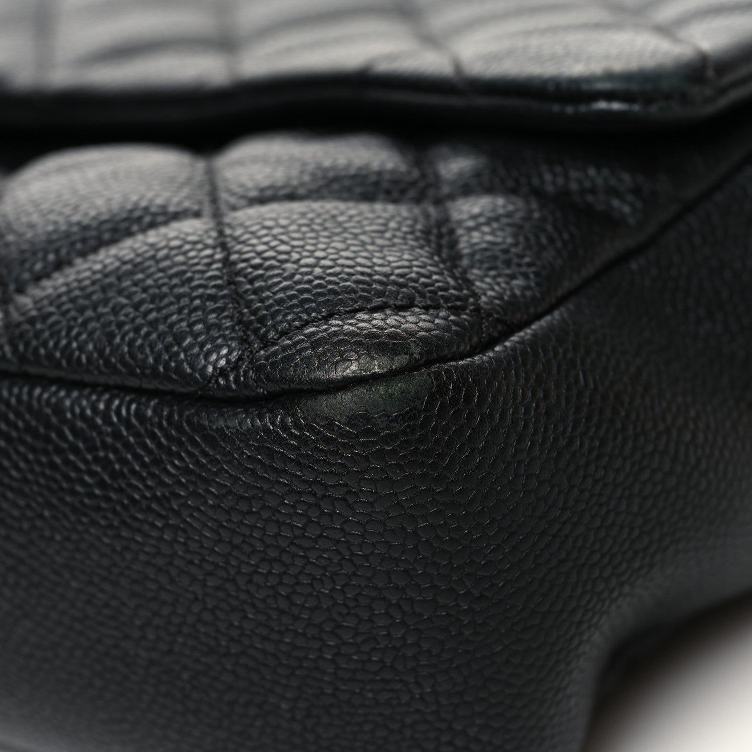 Chanel Caviar Quilted Jumbo Easy Flap Black 12 of 12