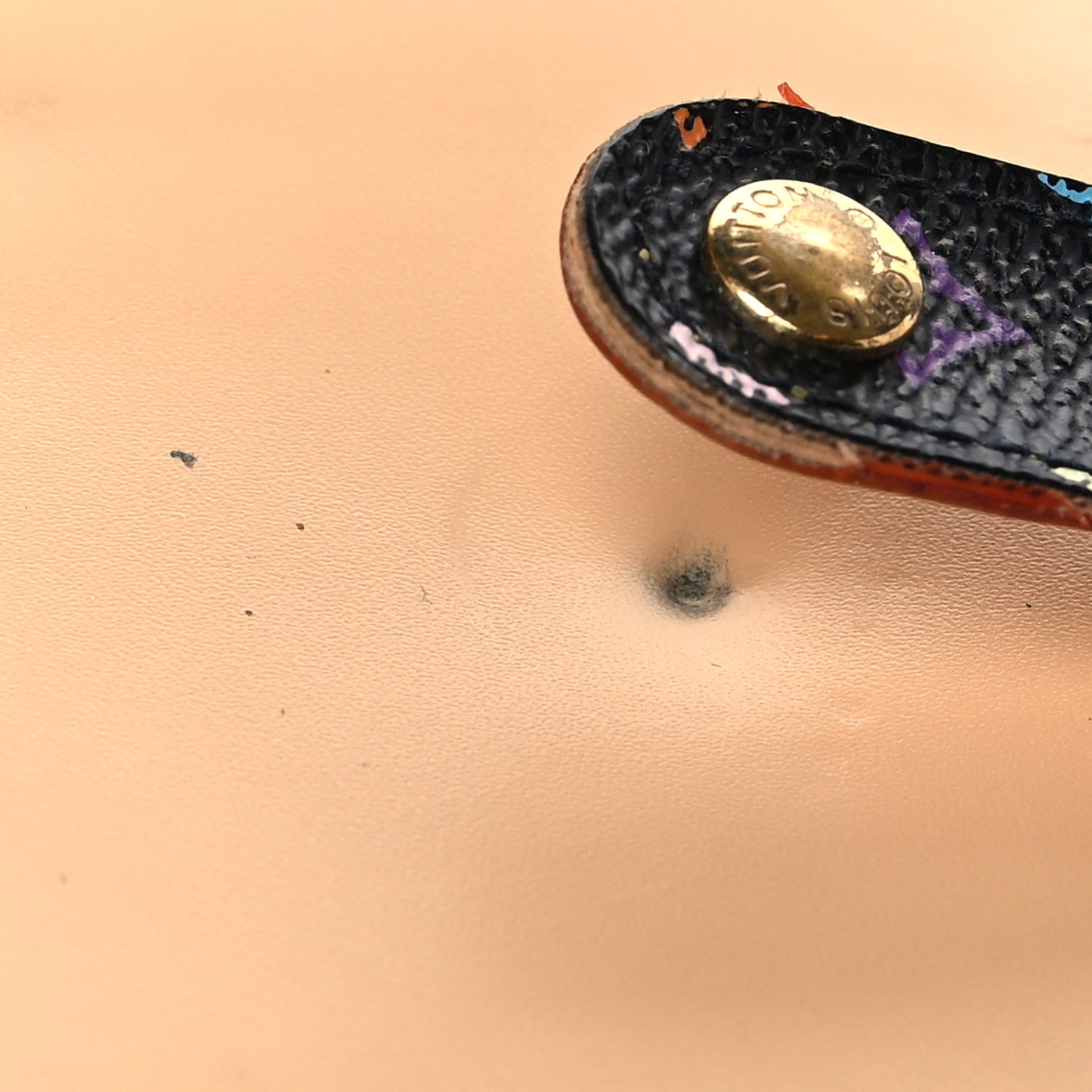 Monogram Multicolor French Purse Wallet Black