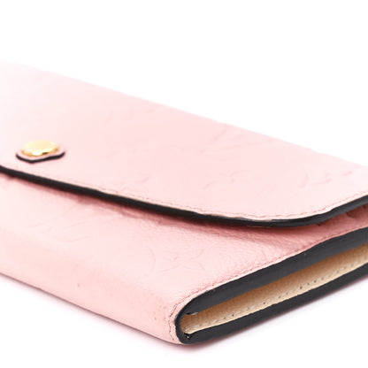 Louis Vuitton Empreinte Emilie Wallet Rose Poudre 10 of 10