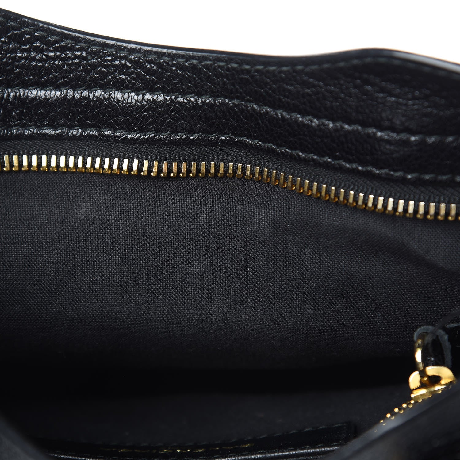 Balenciaga Chevre Gold Metallic Edge Hardware Mini City Black 8 of 12