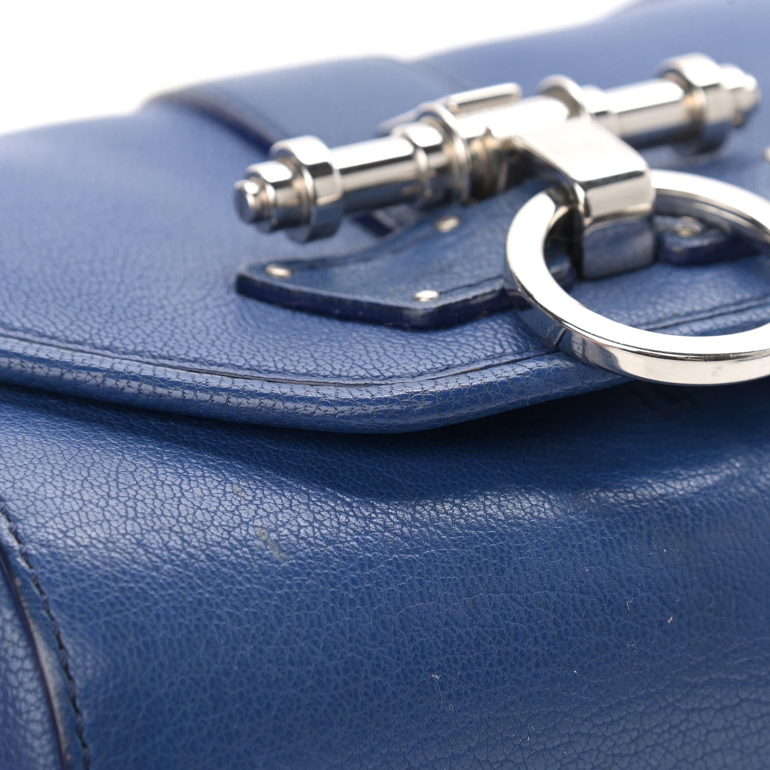 Givenchy Sugar Goatskin Obsedia Shoulder Bag Navy 11 of 15