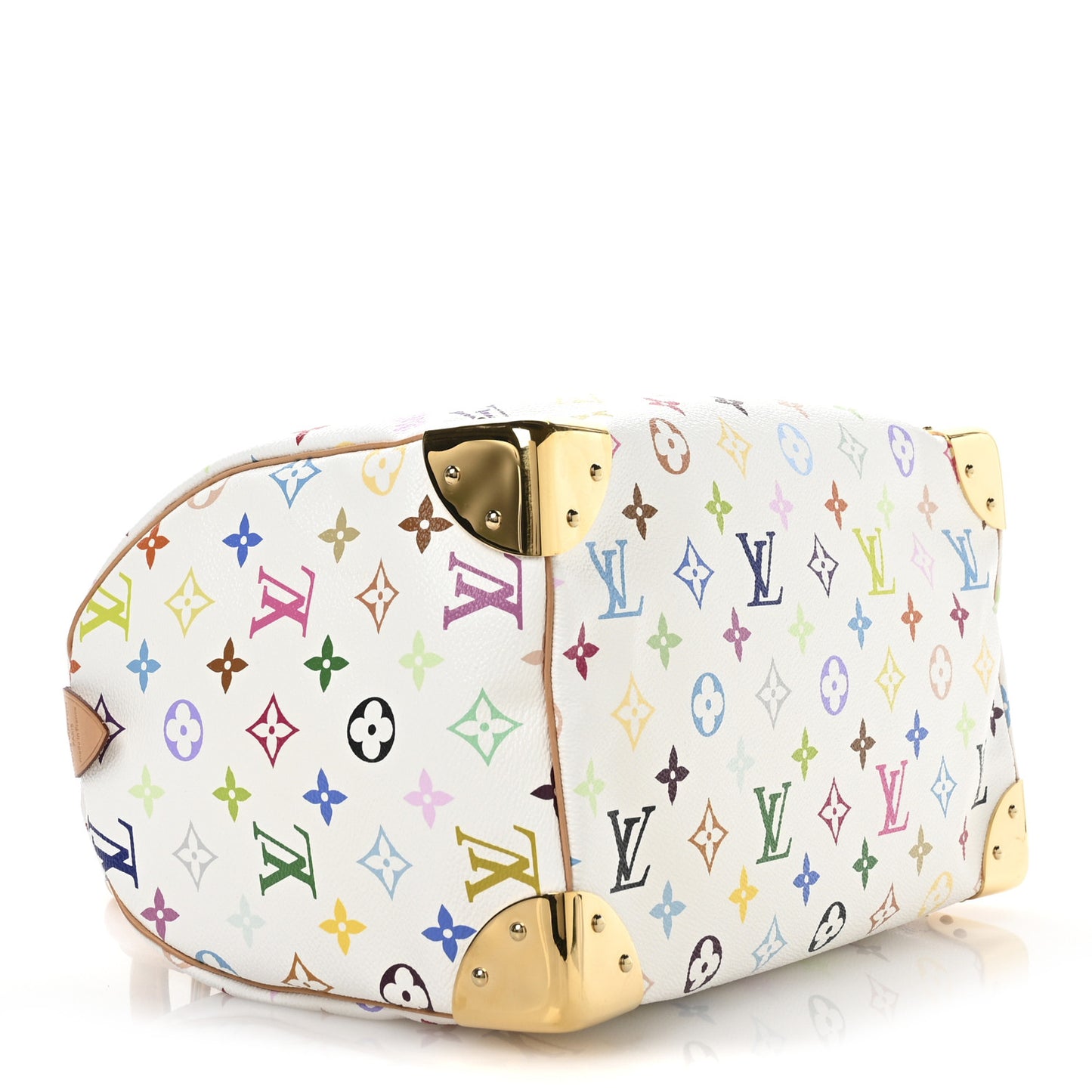 Monogram Multicolor Speedy 30 White