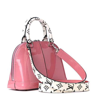 Louis Vuitton Patent Monogram Alma BB Rose Blush 2 of 4