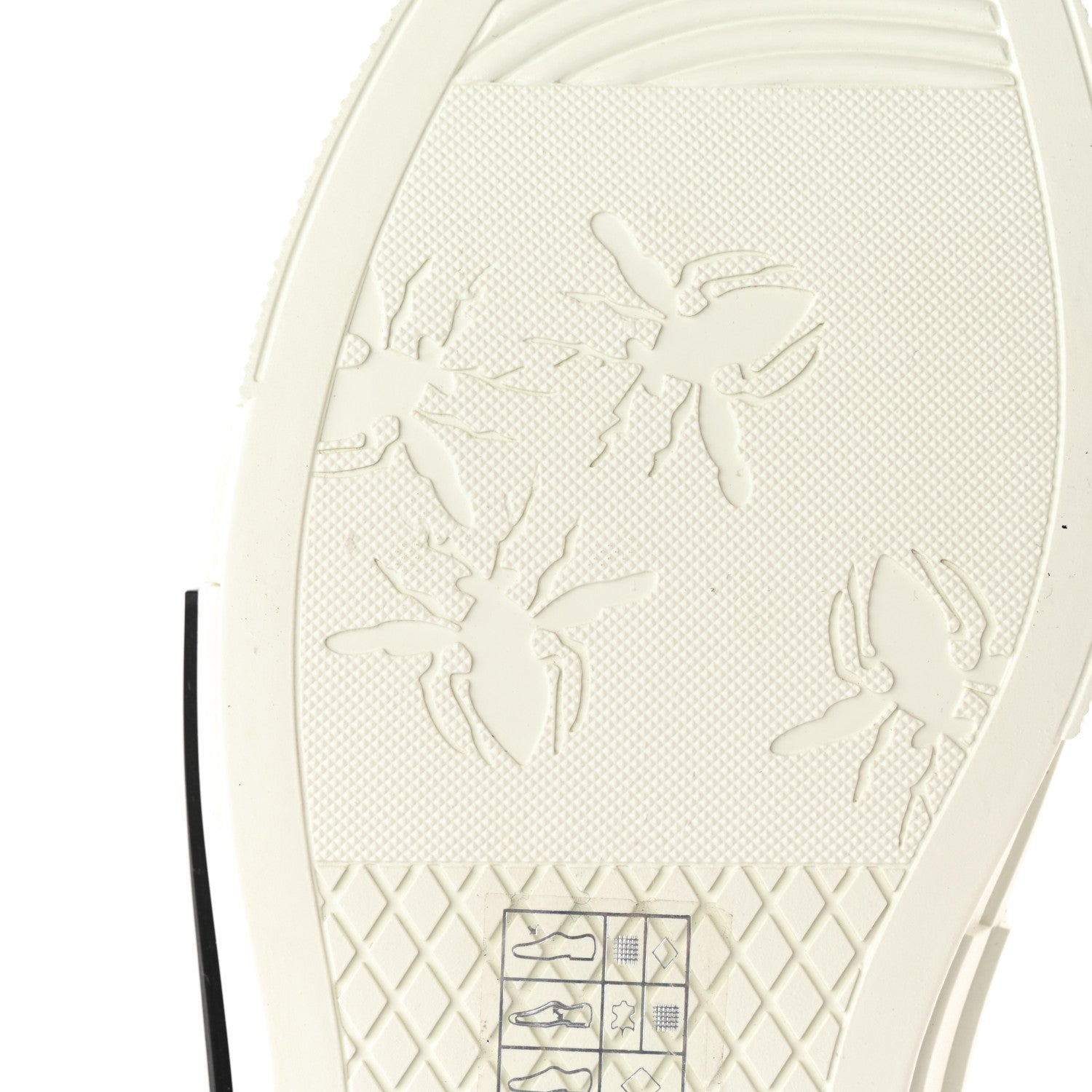 Christian Dior Technical Canvas Oblique Mens B23 High Top Sneakers 38 White 14 of 17