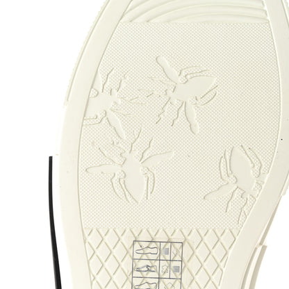 Christian Dior Technical Canvas Oblique Mens B23 High Top Sneakers 38 White 14 of 17