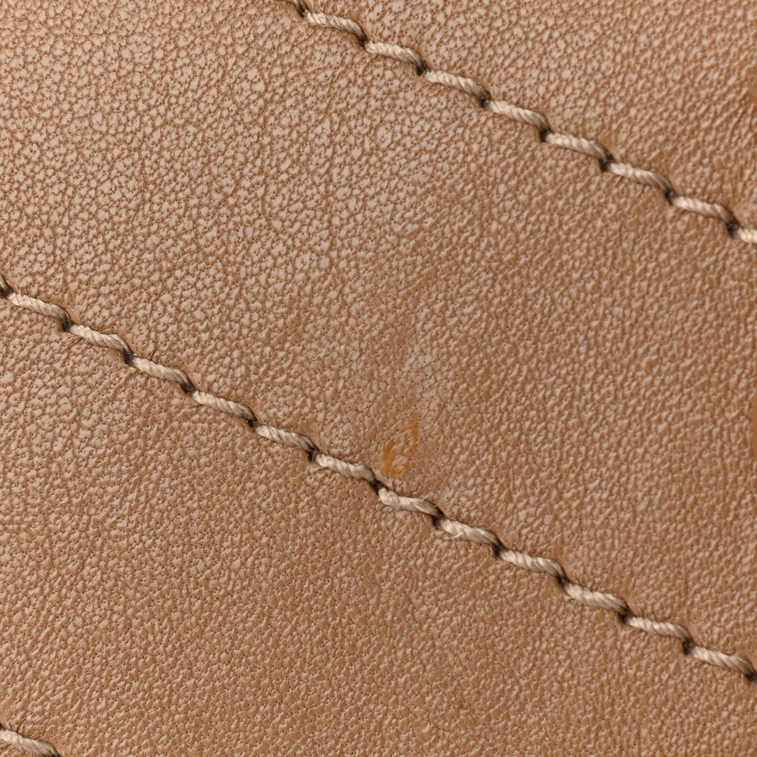 Saint Laurent Vintage Lambskin Chevron Monogram Small Nolita Light Carmel 12 of 13