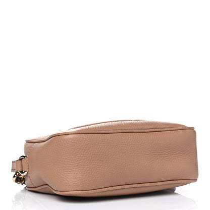 Gucci Pebbled Calfskin Small Soho Disco Bag Camelia 3 of 4