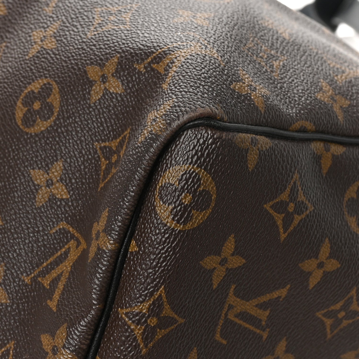 Louis Vuitton Monogram Macassar Keepall Bandouliere 45 10 of 10