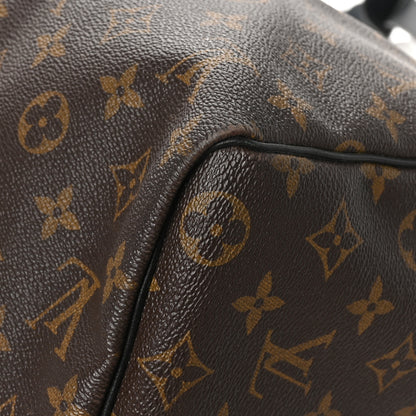 Louis Vuitton Monogram Macassar Keepall Bandouliere 45 10 of 10