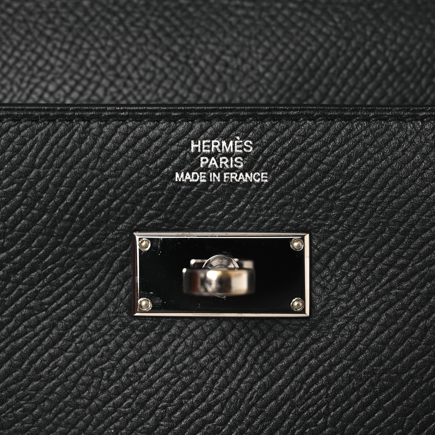Hermes Epsom Kelly Longue Wallet Black 6 of 9