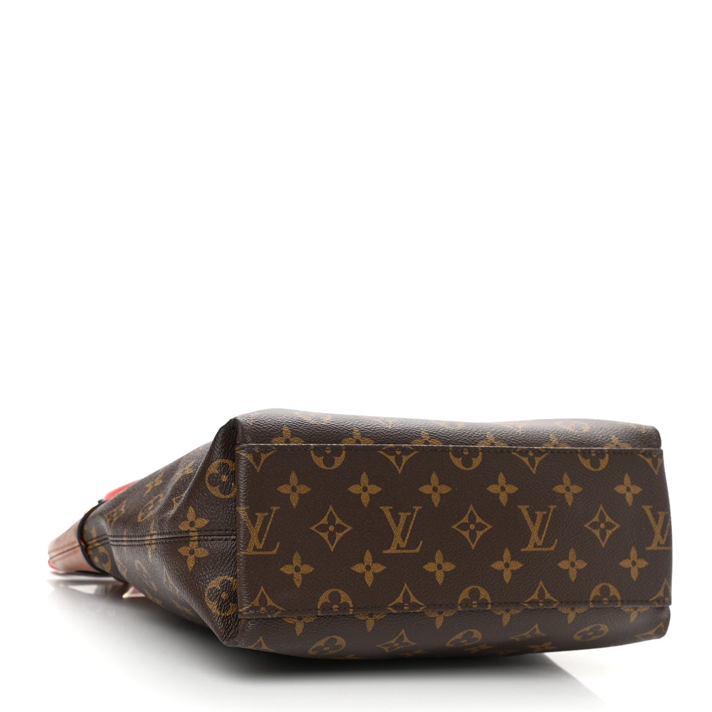 Monogram Tuileries Besace Caramel Rouge